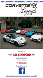 Mobile Screenshot of corvettelegends.net